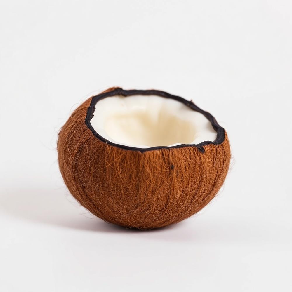 Fresh Indian brown semi-husked coconut for export