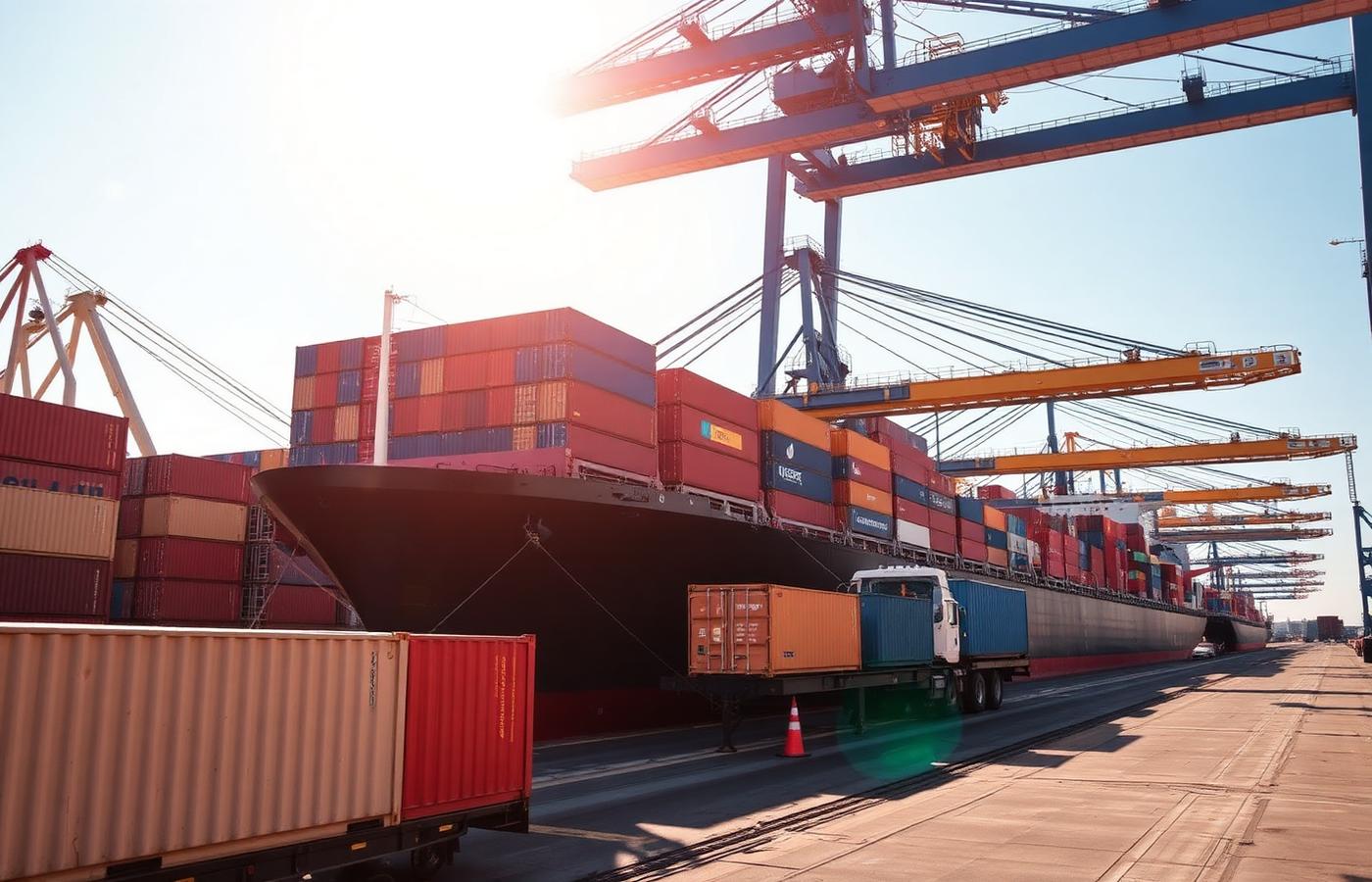 Container shipping of Indian coconut export consignments
